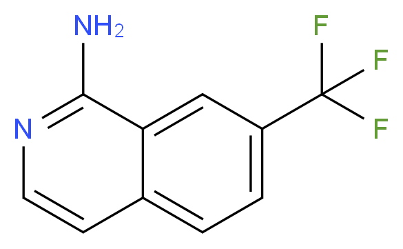 7-(trifluoromethyl)isoquinolin-1-amine_Molecular_structure_CAS_1196147-73-5)