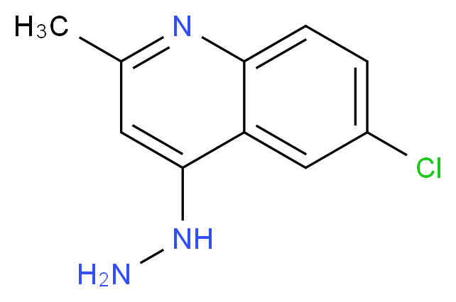 6-CHLORO-4-HYDRAZINO-2-METHYL-QUINOLINE_Molecular_structure_CAS_203626-35-1)