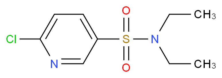 6-Chloro-pyridine-3-sulfonic acid diethylamide_Molecular_structure_CAS_54864-87-8)