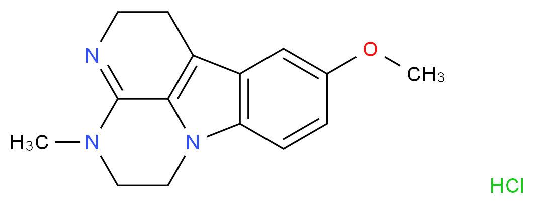 9-Methoxy-4-methyl-2,4,5,6-tetrahydro-1H-3,4,6a-triazafluoranthene hydrochloride_Molecular_structure_CAS_53734-79-5)