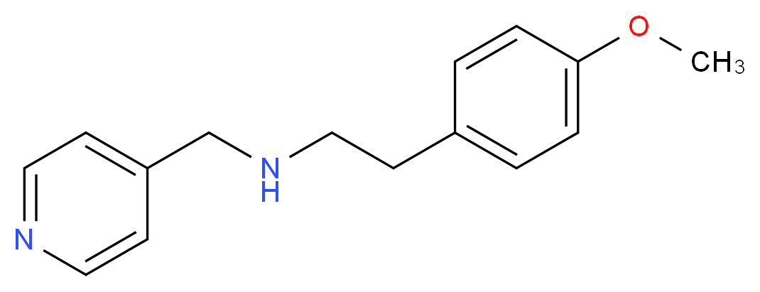 2-(4-methoxyphenyl)-N-(pyridin-4-ylmethyl)ethanamine_Molecular_structure_CAS_331970-72-0)