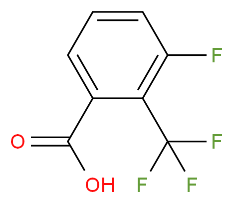 3-Fluoro-2-(trifluoromethyl)benzoic acid_Molecular_structure_CAS_)
