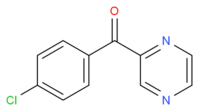 2-[(4-chlorophenyl)carbonyl]pyrazine_Molecular_structure_CAS_)