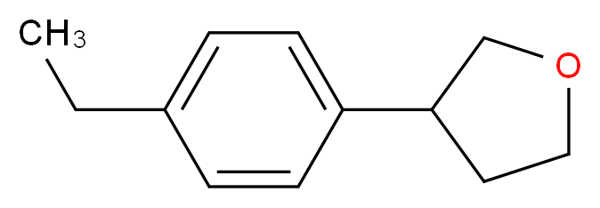 3-(4-Ethylphenyl)tetrahydrofuran_Molecular_structure_CAS_100058-36-4)