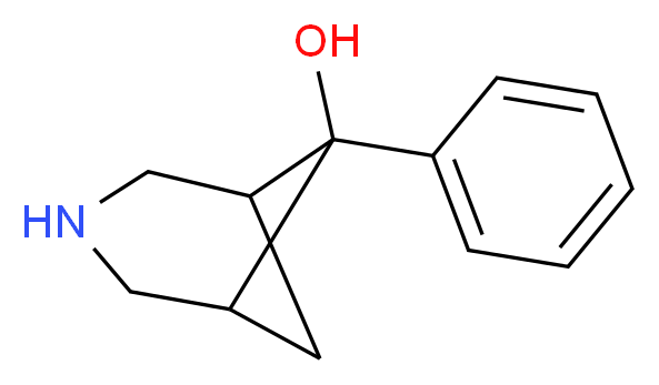6-phenyl-3-azabicyclo[3.1.1]heptan-6-ol_Molecular_structure_CAS_)
