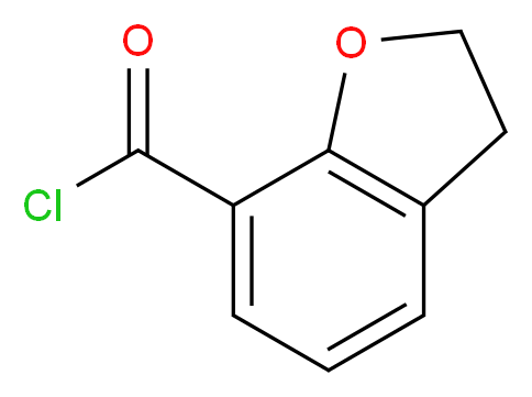 2,3-dihydro-1-benzofuran-7-carbonyl chloride_Molecular_structure_CAS_123266-63-7)