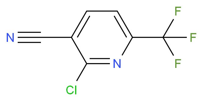 2-Chloro-6-(trifluoromethyl)nicotinonitrile_Molecular_structure_CAS_386704-06-9)