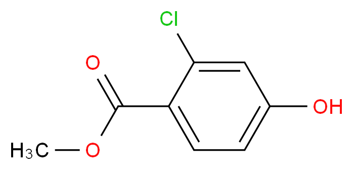 Methyl 2-chloro-4-hydroxybenzoate_Molecular_structure_CAS_104253-44-3)