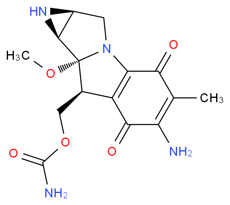 CAS_50-07-7 molecular structure
