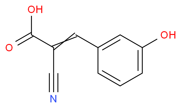 &alpha;-CYANO-3-HYDROXY-CINNAMIC ACID_Molecular_structure_CAS_54673-07-3)