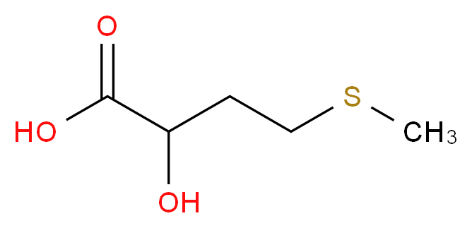2-hydroxy-4-(methylsulfanyl)butanoic acid_Molecular_structure_CAS_)