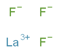 Lanthanum(III) fluoride, Optical Grade_Molecular_structure_CAS_13709-38-1)