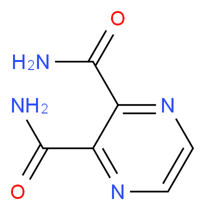 2,3-Pyrazinedicarboxamide_Molecular_structure_CAS_6164-78-9)