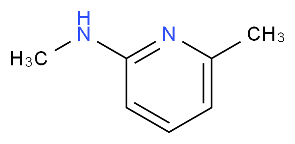N,6-dimethylpyridin-2-amine_Molecular_structure_CAS_)