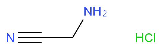 2-aminoacetonitrile hydrochloride_Molecular_structure_CAS_)