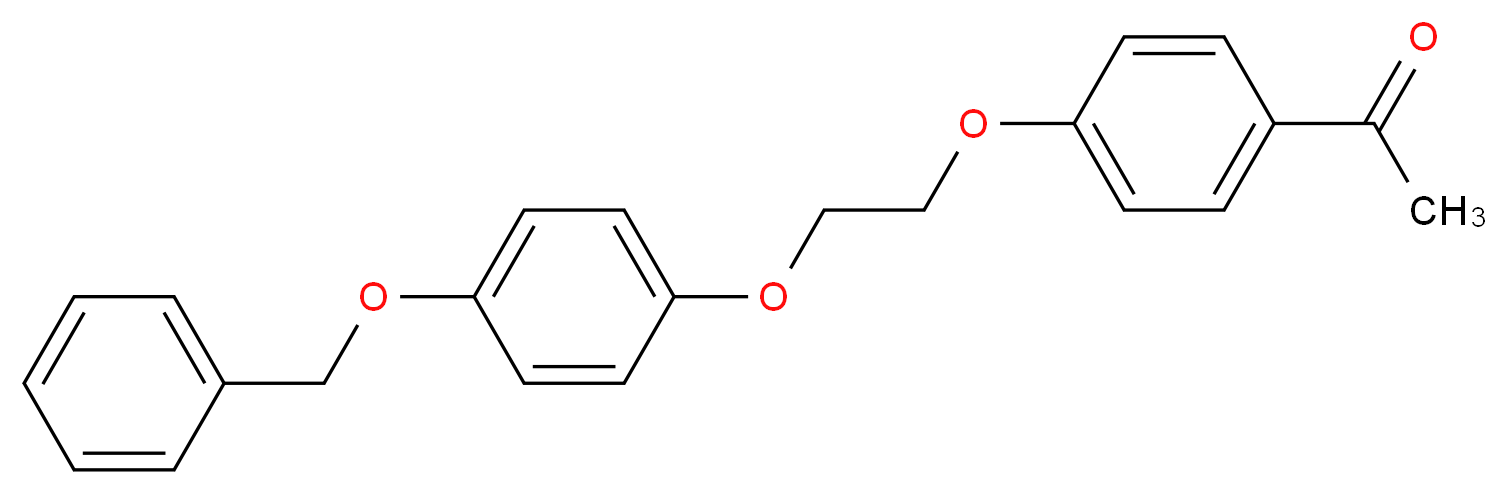 1-(4-{2-[4-(benzyloxy)phenoxy]ethoxy}phenyl)-1-ethanone_Molecular_structure_CAS_937601-89-3)