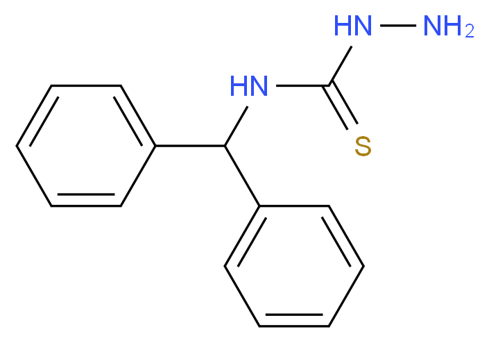 4-Benzhydryl-3-thiosemicarbazide_Molecular_structure_CAS_)