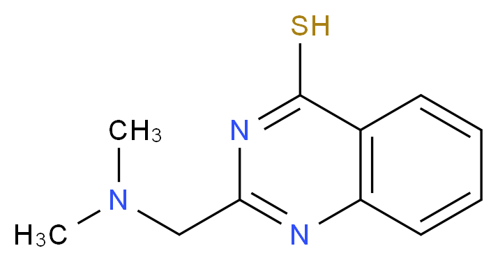 2-[(dimethylamino)methyl]quinazoline-4-thiol_Molecular_structure_CAS_)