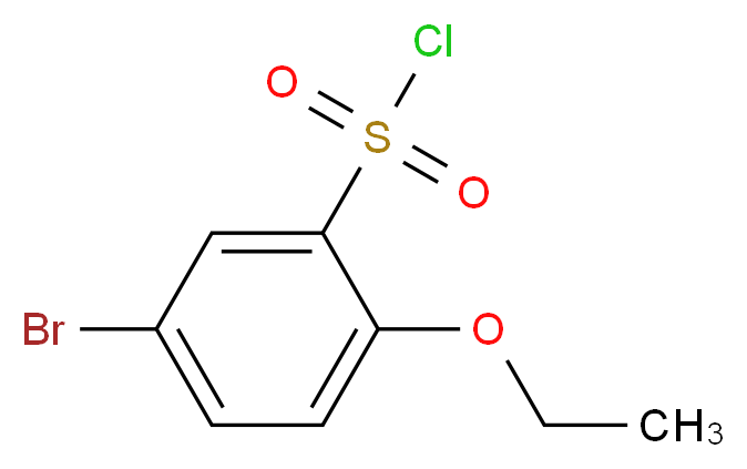 5-Bromo-2-ethoxy-benzenesulfonyl chloride_Molecular_structure_CAS_379255-01-3)