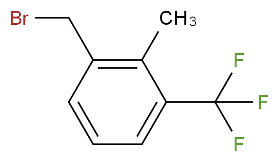 2-Methyl-3-(trifluoromethyl)benzyl bromide_Molecular_structure_CAS_261952-16-3)