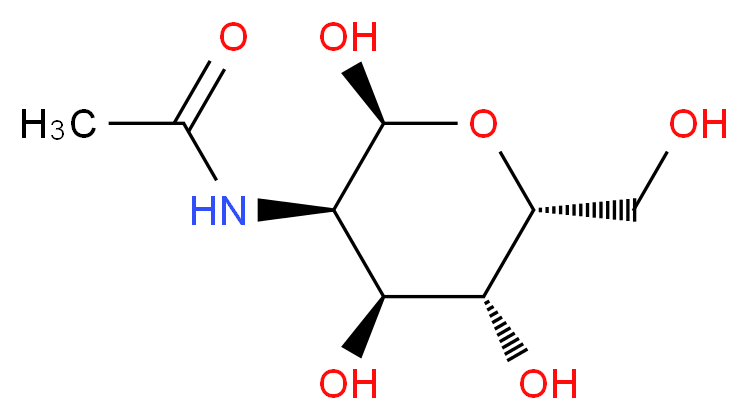 2-(Acetamido)-2-deoxy-beta-D-mannopyranose 98%_Molecular_structure_CAS_7772-94-3)