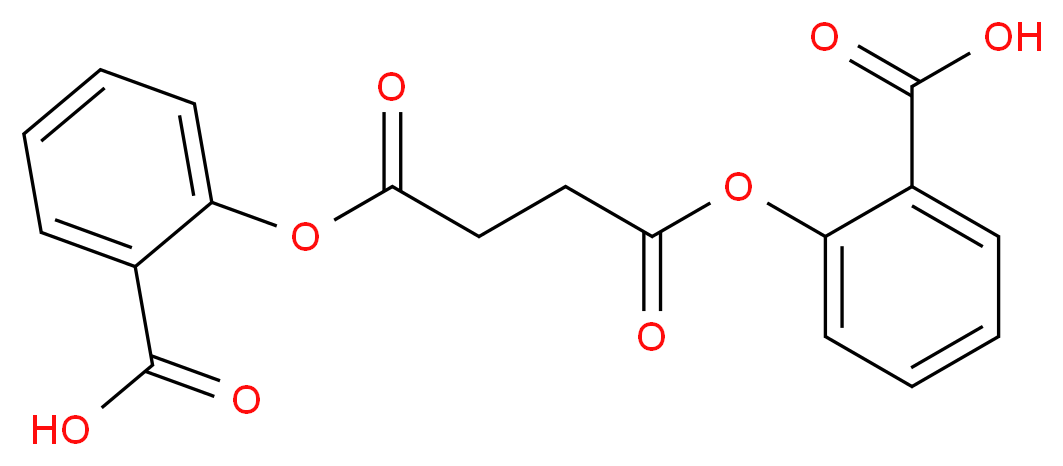 Bis(2-carboxyphenyl) succinate_Molecular_structure_CAS_578-19-8)