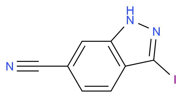 3-IODO-1H-INDAZOLE-6-CARBONITRILE_Molecular_structure_CAS_906000-39-3)