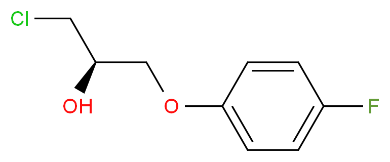 (R)-(+)-1-Chloro-3-(4-fluorophenoxy)-2-propanol_Molecular_structure_CAS_307532-04-3)