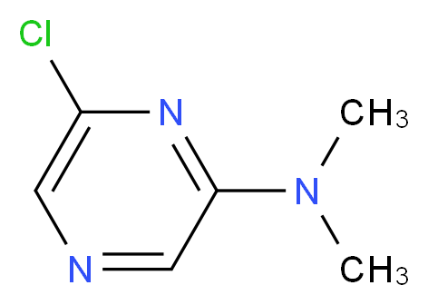 6-chloro-N,N-dimethyl-2-pyrazinamine_Molecular_structure_CAS_61655-72-9)
