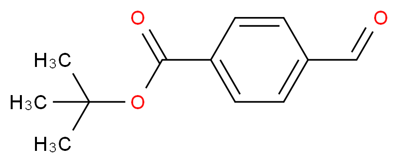 tert-Butyl 4-formylbenzoate_Molecular_structure_CAS_65874-27-3)