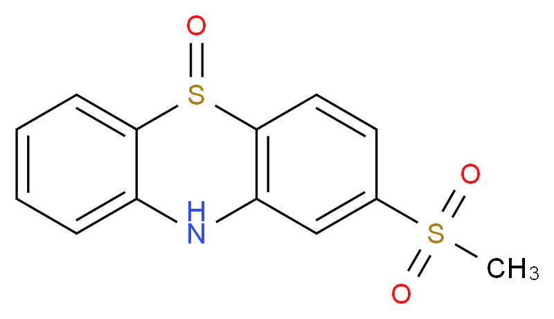 2-(Methylsulfonyl)phenothiazine 5-Oxide_Molecular_structure_CAS_23503-67-5)