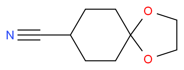 1,4-Dioxaspiro[4.5]decane-8-carbonitrile_Molecular_structure_CAS_69947-09-7)