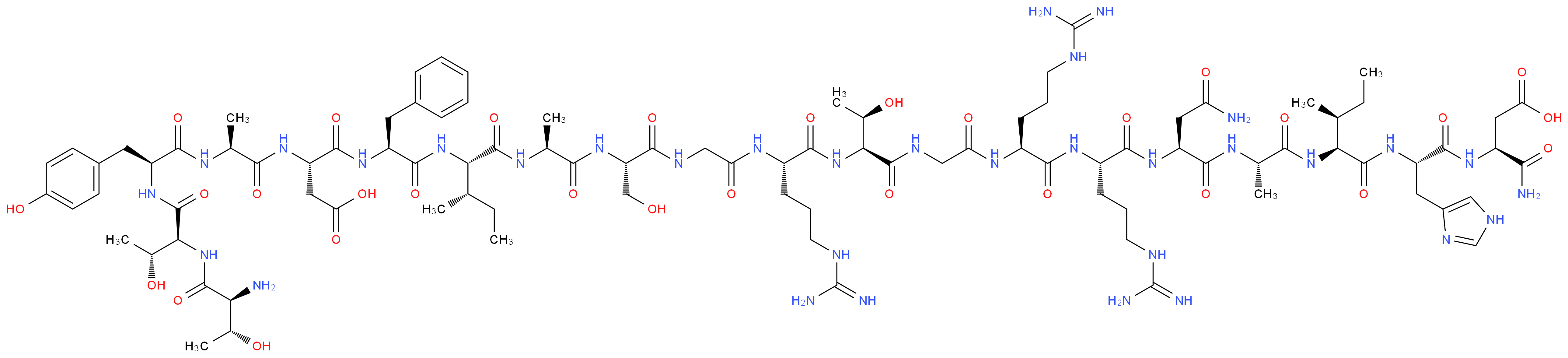 TTYADFIASGRTGRRNAIHD-NH2 cAMP DEPENDENT PK INHIBITOR (5-12) AMIDE_Molecular_structure_CAS_)