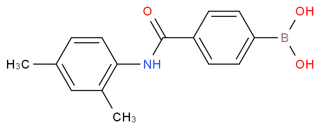 4-(2,4-Dimethylphenylcarbamoyl)benzeneboronic acid_Molecular_structure_CAS_913835-38-8)