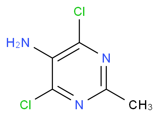 4,6-dichloro-2-methylpyrimidin-5-amine_Molecular_structure_CAS_39906-04-2)