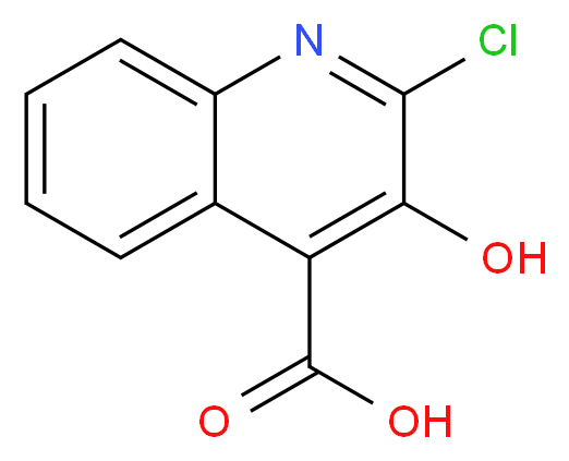 2-Chloro-3-hydroxyquinoline-4-carboxylic acid_Molecular_structure_CAS_847547-91-5)
