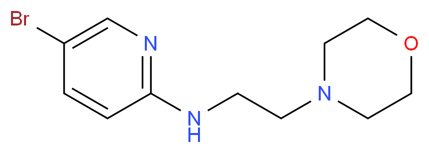 5-Bromo-N-(2-morpholinoethyl)pyridin-2-amine_Molecular_structure_CAS_364794-56-9)