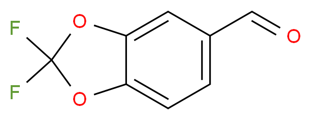 2,2-Difluoro-1,3-benzodioxole-5-carboxaldehyde 98%_Molecular_structure_CAS_656-42-8)