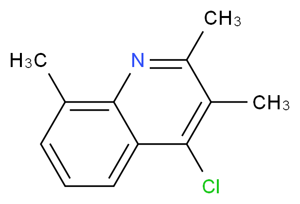 4-CHLORO-2,3,8-TRIMETHYLQUINOLINE_Molecular_structure_CAS_1203-45-8)