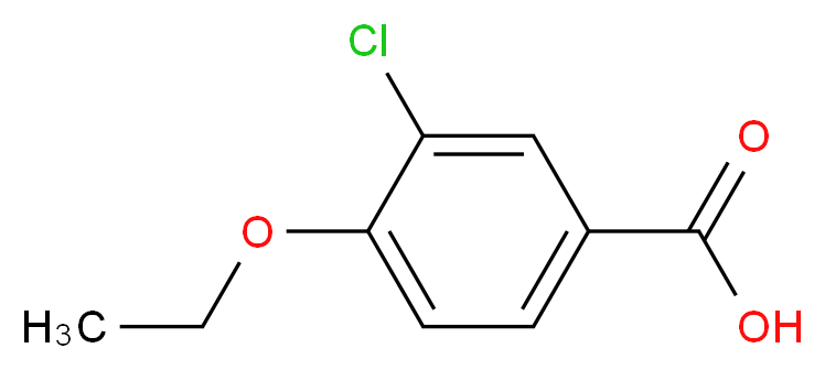 3-Chloro-4-ethoxybenzoic acid_Molecular_structure_CAS_213598-15-3)