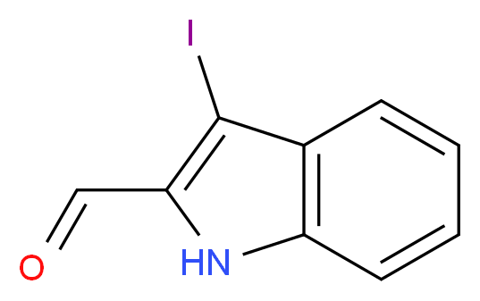 3-Iodo-1H-indole-2-carbaldehyde_Molecular_structure_CAS_176327-44-9)