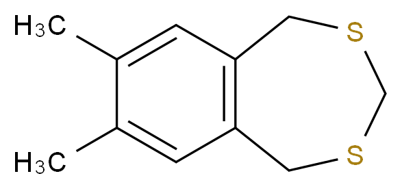 1,5-Dihydro-7,8-dimethyl-2,4-benzodithiepin_Molecular_structure_CAS_36568-23-7)