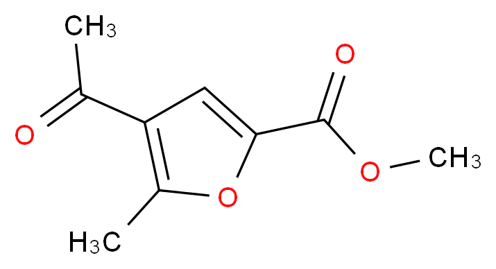 methyl 4-acetyl-5-methyl-2-furoate_Molecular_structure_CAS_29172-10-9)