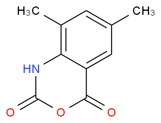 6,8-Dimethyl-2H-3,1-benzoxazine-2,4(1H)-dione_Molecular_structure_CAS_56934-87-3)