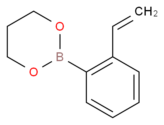 2-Vinylbenzeneboronic acid 1,3-propanediol ester_Molecular_structure_CAS_850567-61-2)