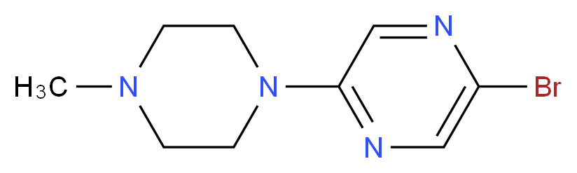 2-BROMO-5-(4-METHYLPIPERAZIN-1-YL)PYRAZINE_Molecular_structure_CAS_955050-06-3)