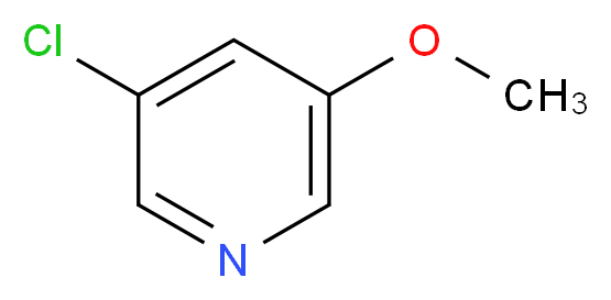 3-Chloro-5-methoxypyridine_Molecular_structure_CAS_)