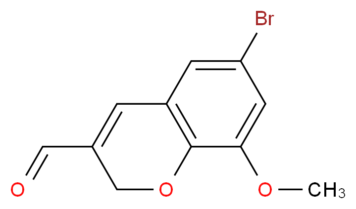 6-bromo-8-methoxy-2H-chromene-3-carbaldehyde_Molecular_structure_CAS_885271-15-8)
