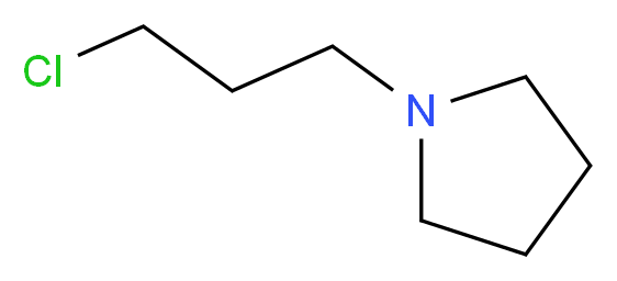 1-(3-chloropropyl)pyrrolidine_Molecular_structure_CAS_)