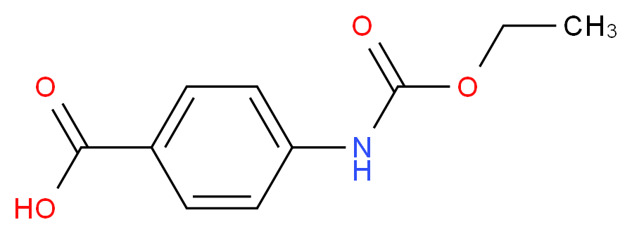 4-[(ethoxycarbonyl)amino]benzoic acid_Molecular_structure_CAS_5180-75-6)